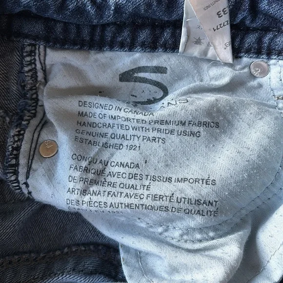 🌟SILVER JEANS: Tuesday Distressed Slim Boot Cut EUC Sz W30/L33 - Picture 8 of 13